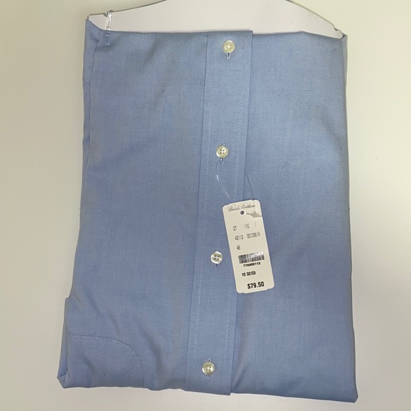 Brand-new (tags on) Brooks Brothers dress shirt - Picture 2 of 4
